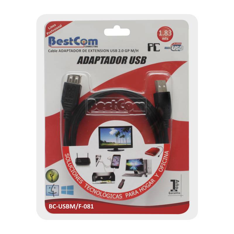 BESTCOM - Cable Adaptador USB M/H1 83 m