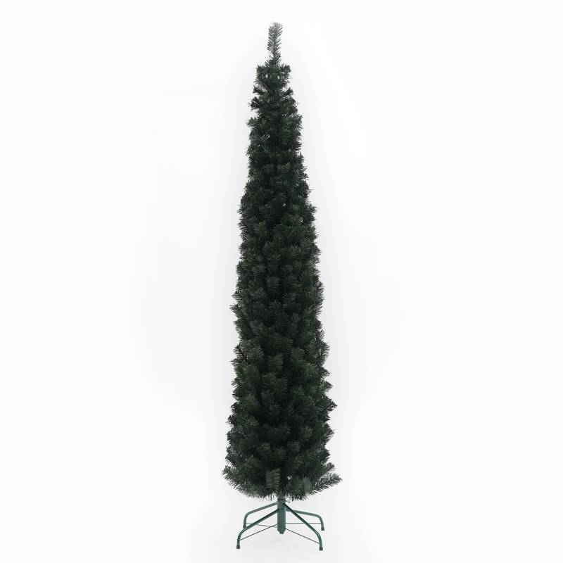MICA - Árbol Navidad Verde 200 cm, diametro 55 cm. Con 425 Ramas y con soporte de Base