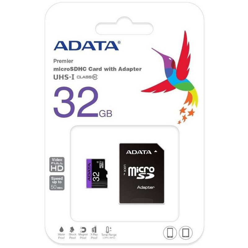 Adata - Memoria Micro SD 32GB Clase 10
