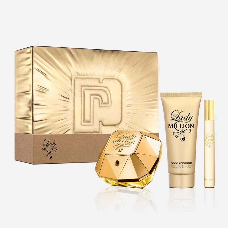 PACO RABANNE - Set de Perfume Mujer Paco Rabanne Body Lotion 100 ml + MegaSpritzer 10 ml