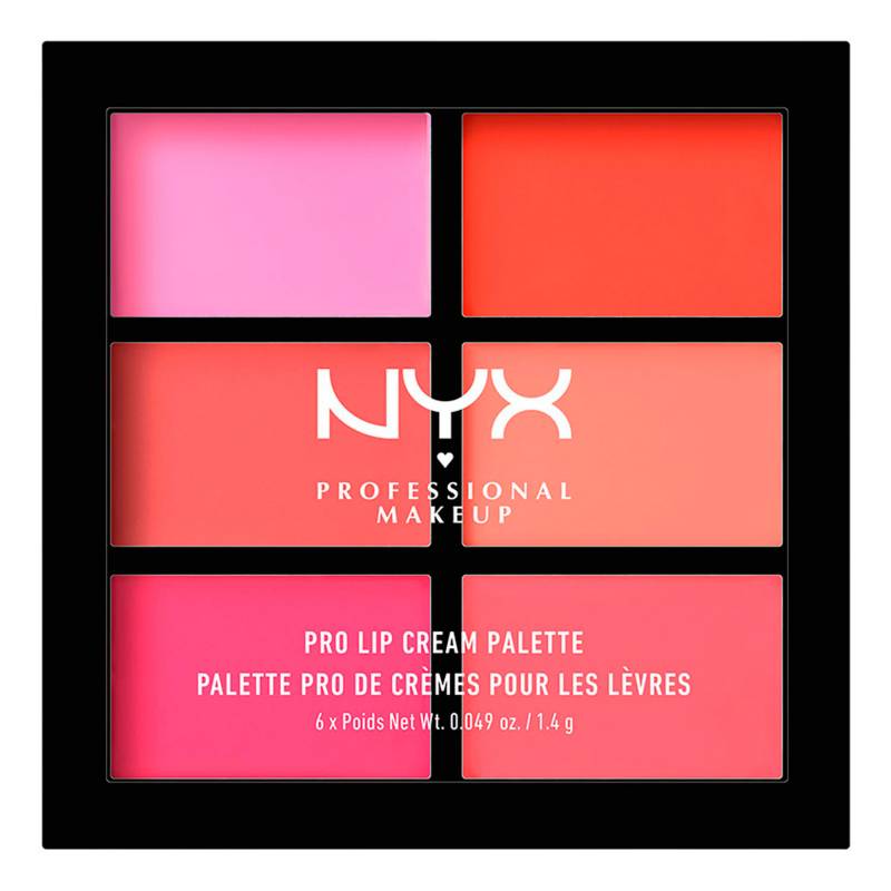 NYX PROFESSIONAL MAKEUP - Paleta De Labiales Pro Lip Cream Palette