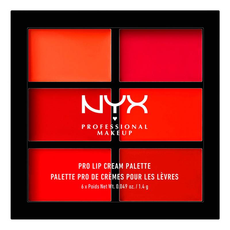 NYX PROFESSIONAL MAKEUP - Paleta De Labiales Pro Lip Cream Palette