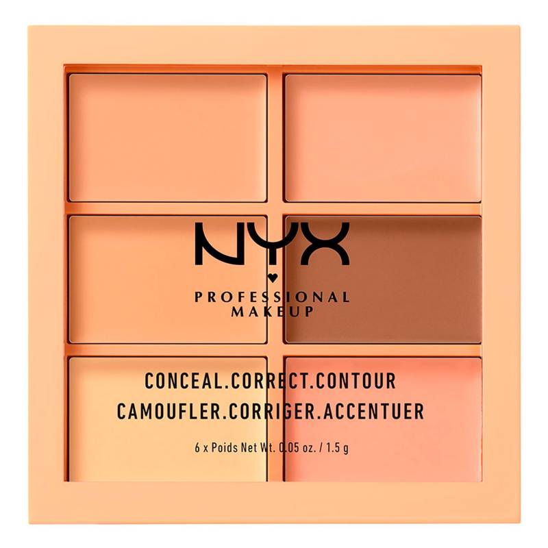 NYX PROFESSIONAL MAKEUP - Paleta Conceal, Correct, Contour