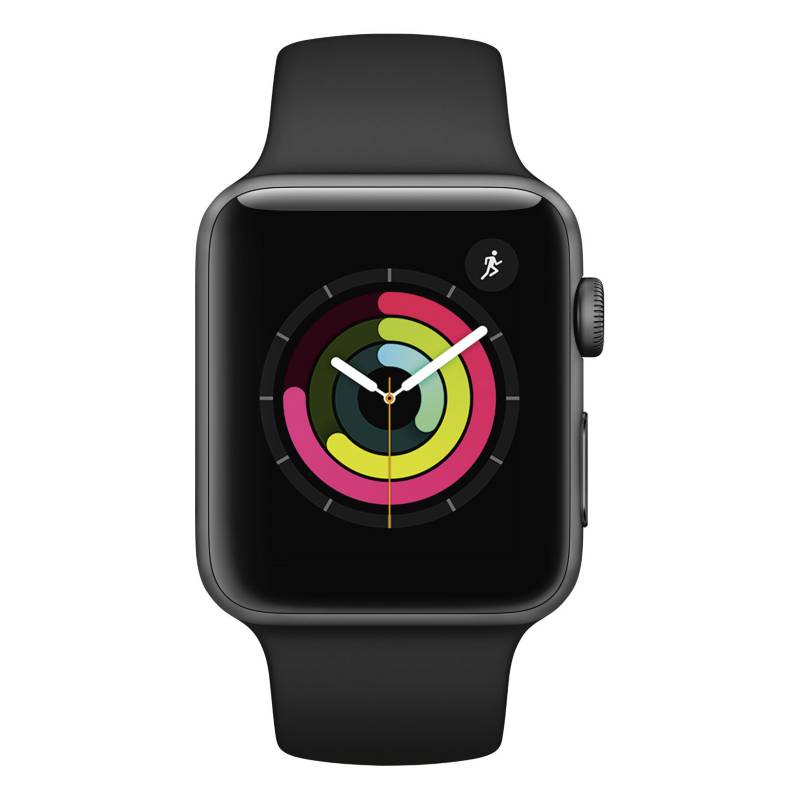 Apple - Apple Watch S3 GPS 42 Gris Espacial/Negro