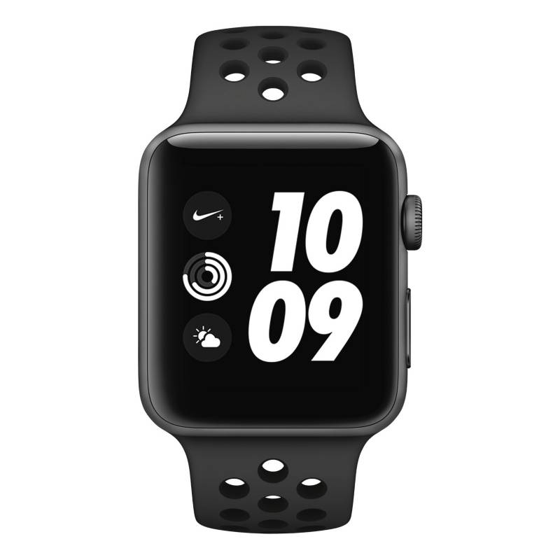 Apple - Apple Watch Nike+ GPS 42 Gris Espacial