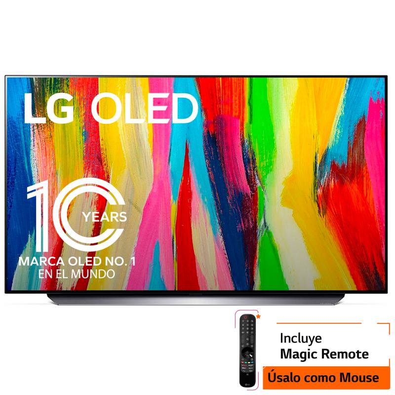 Televisor LG 48 pulgadas OLED 4K Ultra HD Smart TV OLED48C2 LG