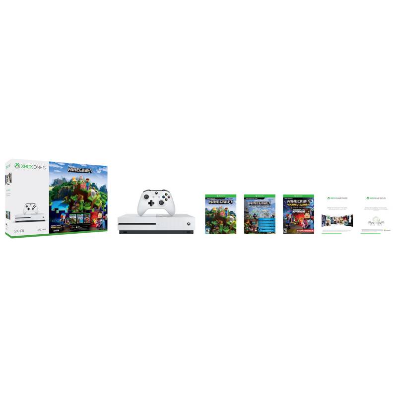 XBOX - Consola Xbox One S 500GB + Minecraft S3M