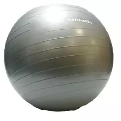 ATHLETIC - Balón yoga gris 75cm 1300g bomba
