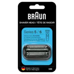 BRAUN - Braun Series 5/6, Repuesto para Afeitadora Eléctrica Hombre, 53b