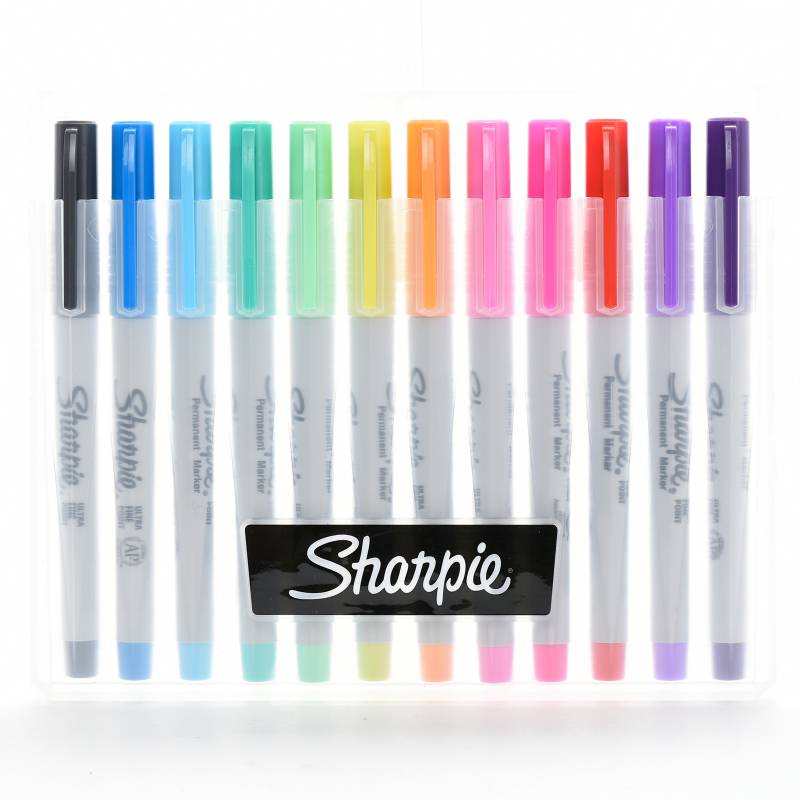 Sharpie - Marcador Ultrafine Vibrant Hero Pack X12