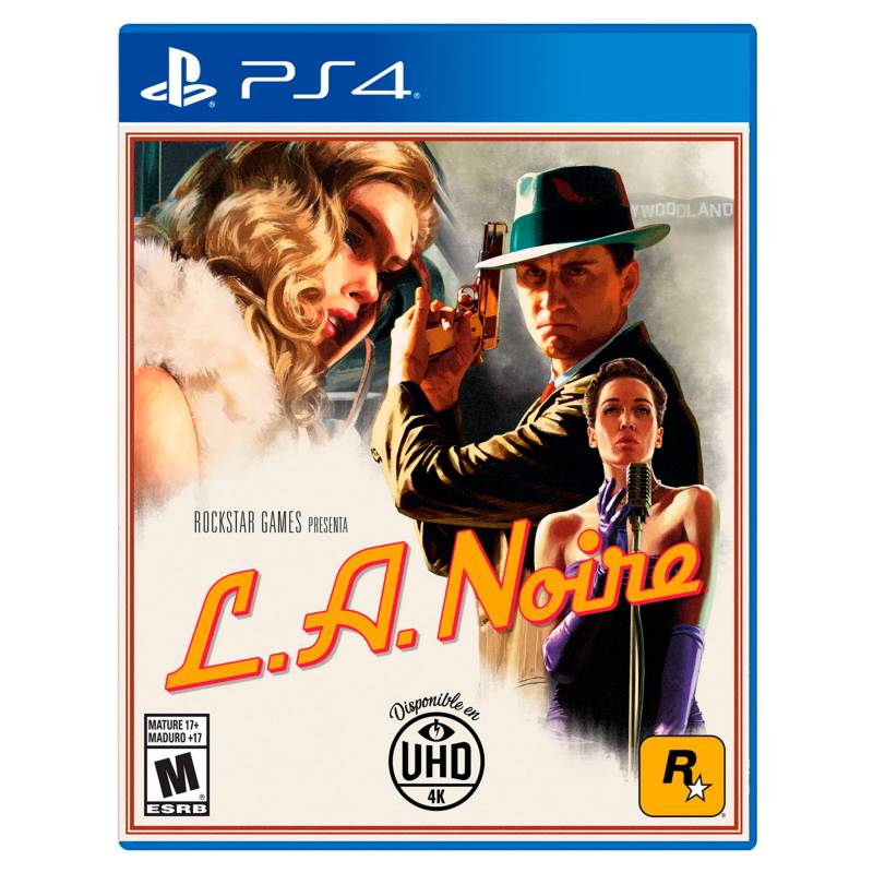 PlayStation 4 - Videojuego L.A. Noire