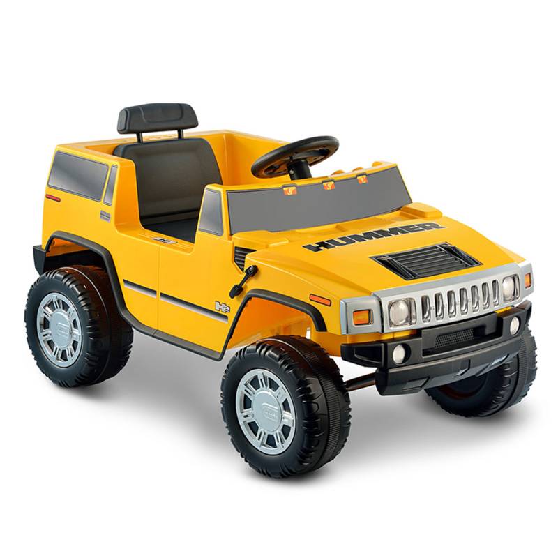 KIDS MOTORS - Carro Montable Hummer H2 Amarillo