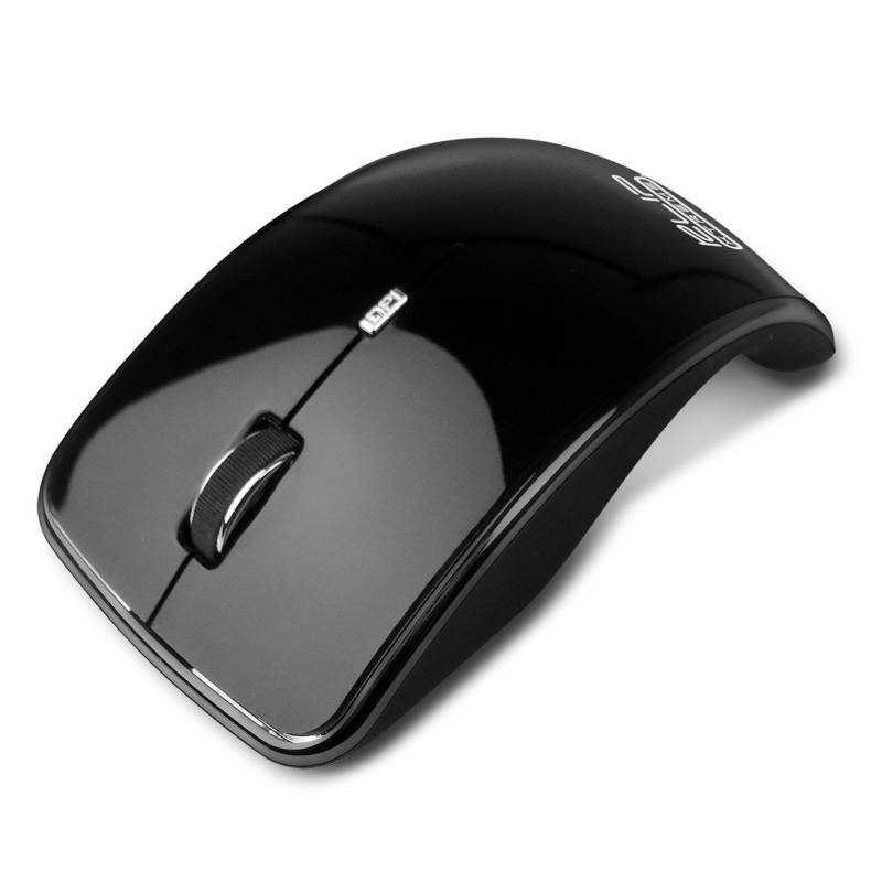 Klip Xtreme - Mouse Óptico Inalámbrico Kurve Negro
