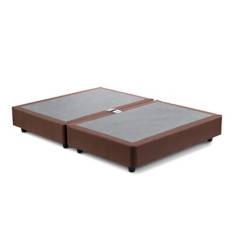 AMERICANA DE COLCHONES - Base de cama Queen Sin colchón Somier Clasico 160 x 190 cm Solo Americana de Colchones