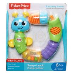 FISHER PRICE - Juguete de bebé Fisher Price Brilliant Basics Oruga Cadena de Colores