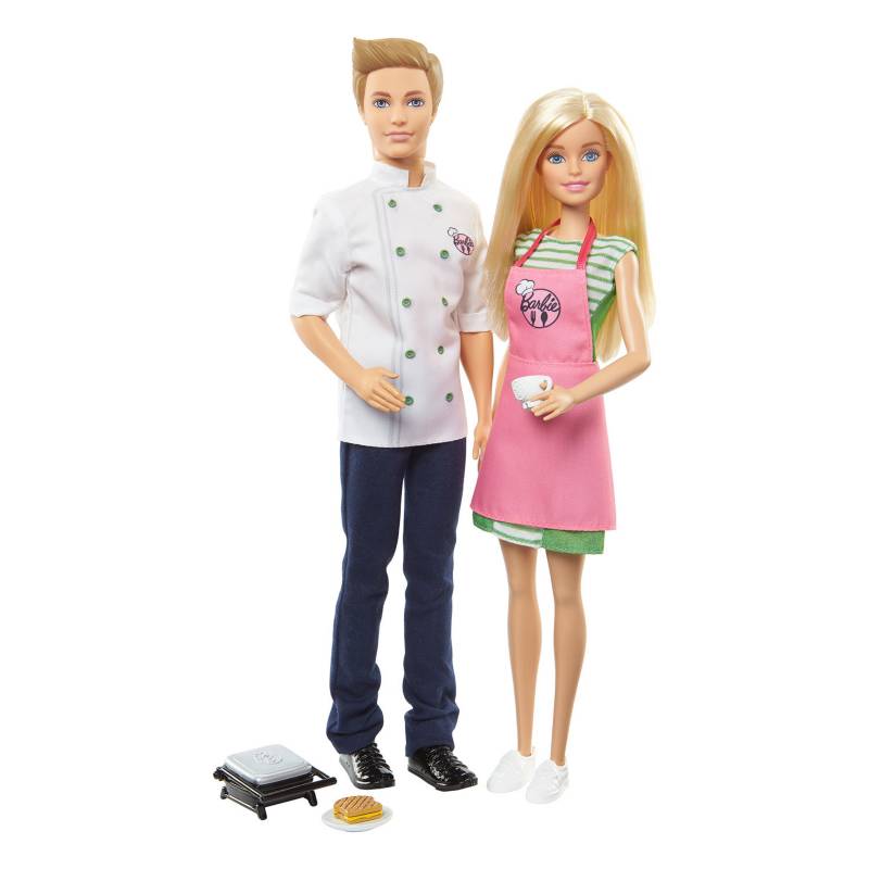 BARBIE - Barbie Set De 2 Muñecos Barbie y Ken