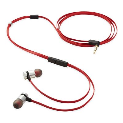 Auriculares Manos Libres Listen & Talk - Rojo/Plateado Verbatim 99210