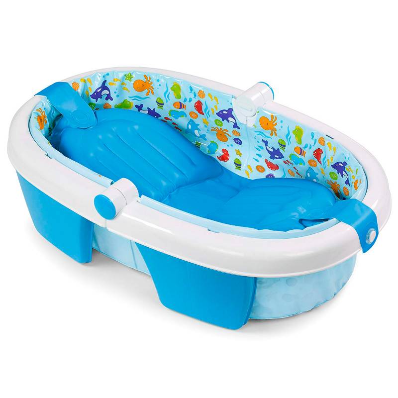 SUMMER INFANT - Bañera Plegable Azul