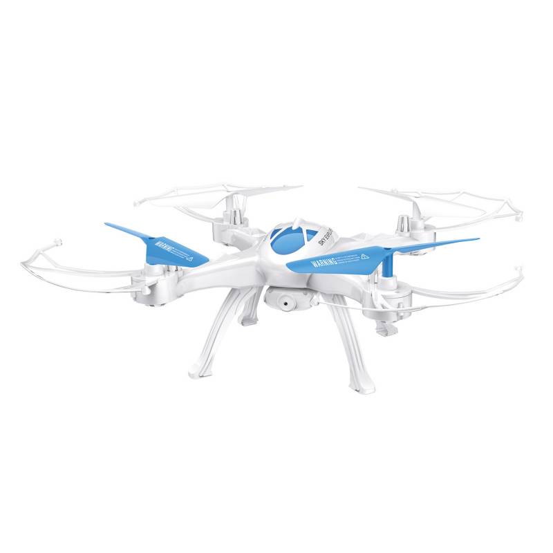VDM - Drone Azul Comander 4 Hélices 360°