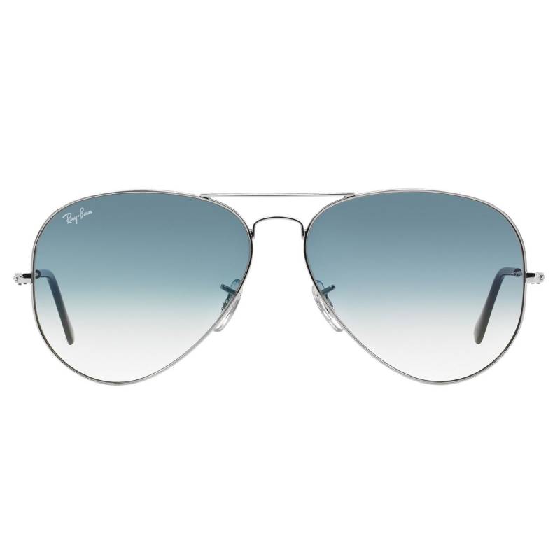 RAY BAN - Gafas de sol Ray Ban RB3025  Unisex . Marco Silver Lente Clear Gradient Blue