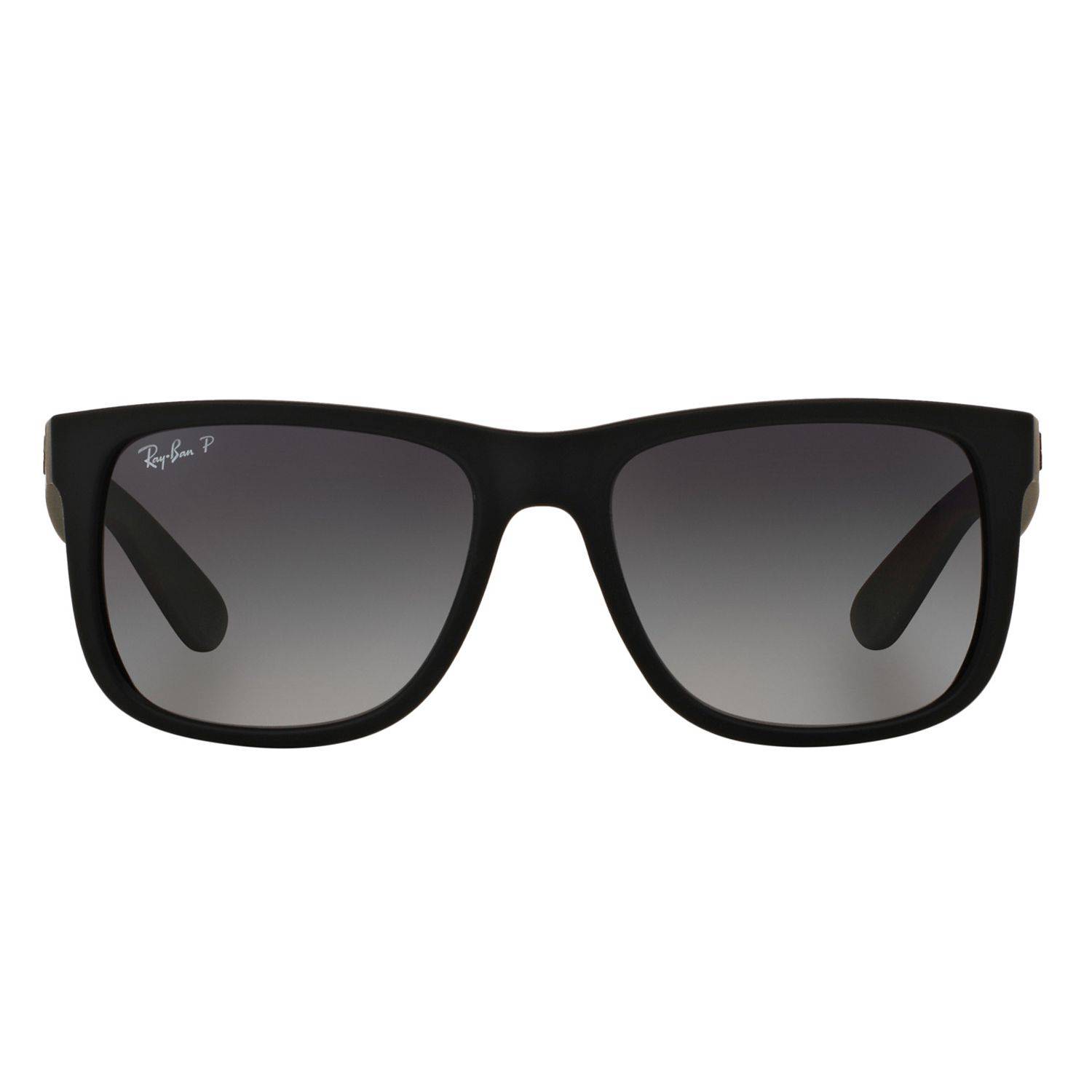 Gafas de sol Ray Ban RB4165 para Hombre Marco Rubber Black Lente Light Grey  Gradient Grey RAY BAN