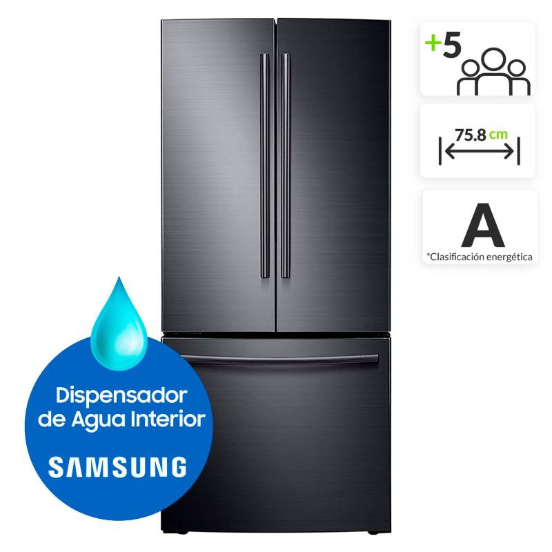 Samsung - Nevecón Samsung French Door 543 lt RF221NCTASG/CO