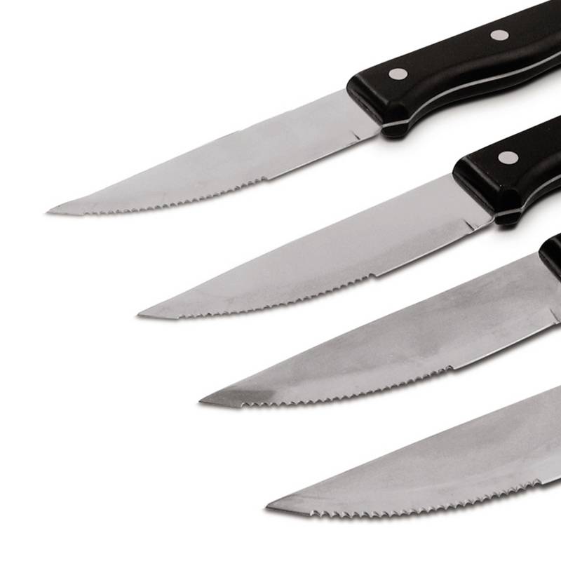  - Set de 4 piezas de cuchillos para carne