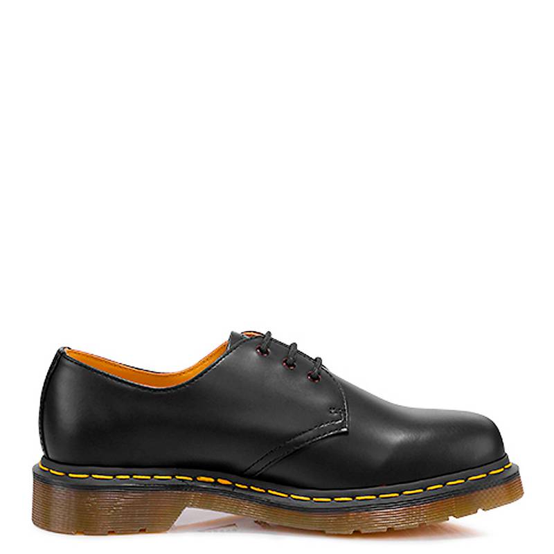 Dr. Martens - Zapatos Casuales 1461 Negro Smooth