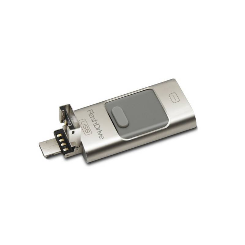  - USB Multifuncional de 64GB 3 en 1