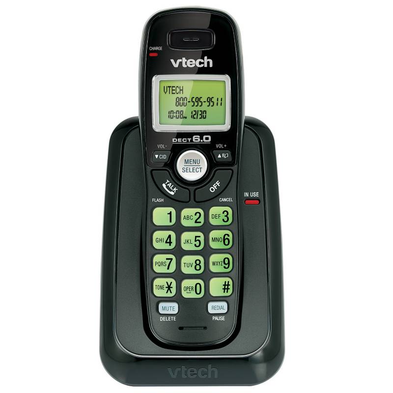 Vtech - Teléfono Inalámbrico CS6114-11 Negro