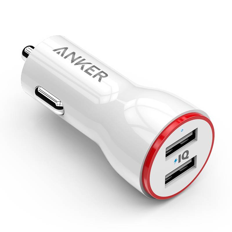 Anker - Powerdrive 2 Puertos USB 24W Blanco
