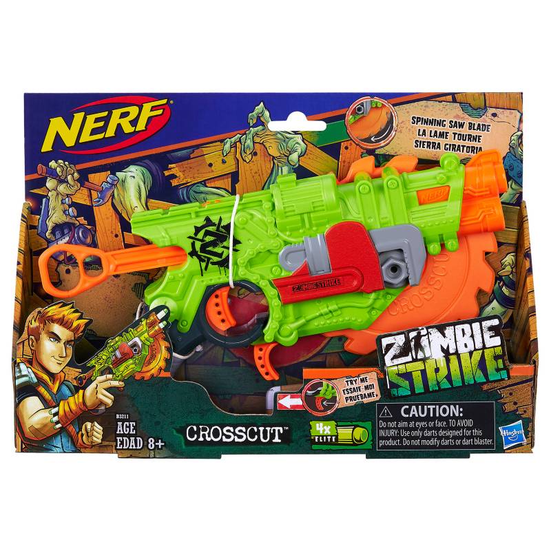 Nerf - Zombie Strike Crosscut Blaster