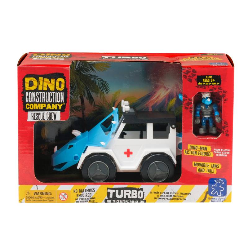 Educational Insights - Turbo The Triceratops Police