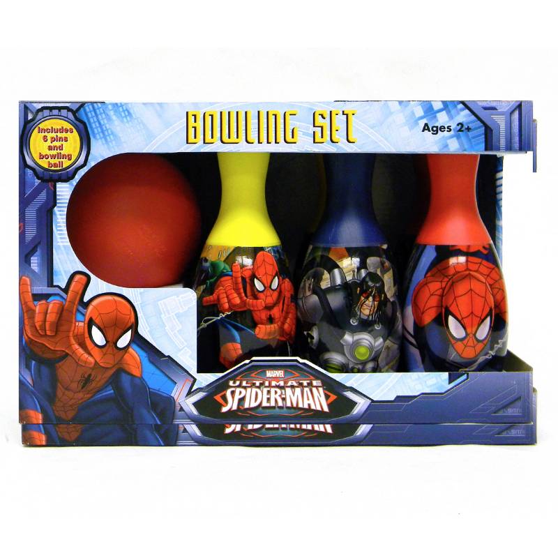 Disney - Juguete Set de Bolos Spiderman