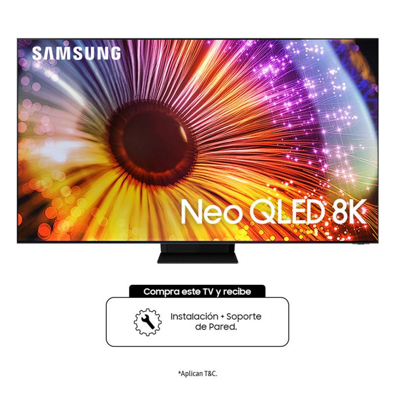 SAMSUNG - Televisor Samsung 85 Pulgadas QLED 8K Smart TV