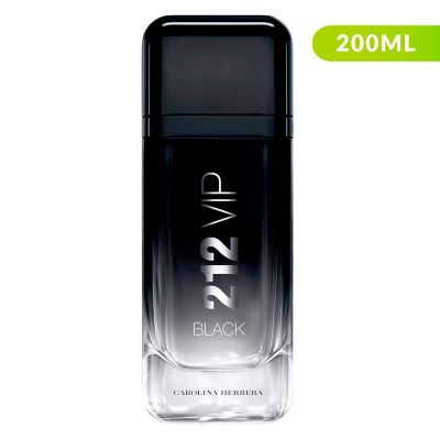Perfume Carolina Herrera 212 Vip Black Hombre 200 ml EDP