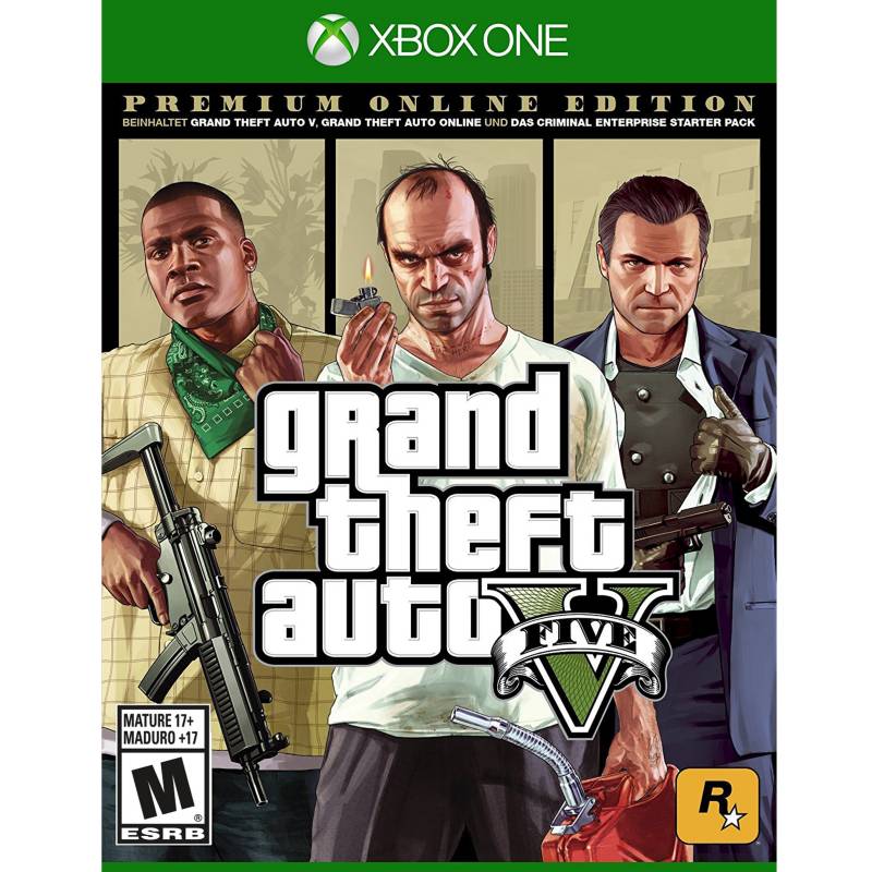 Rockstar Games - Videojuego Grand Theft Auto V Premium Edition Xbox One