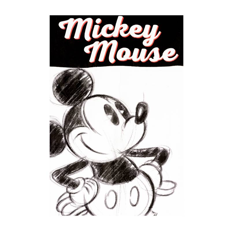 Mickey - Toalla Playera Mickey Sketch