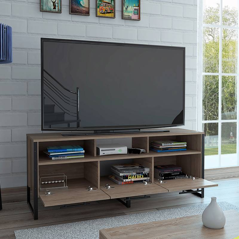 Muebles Para TV Mesa de Sala Televisor Poner Tele Modernos Hasta 65  Pulgadas NEW