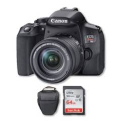 Canon T8I 4K + Lente 18-55Mm + Memoria 64 + Bolso