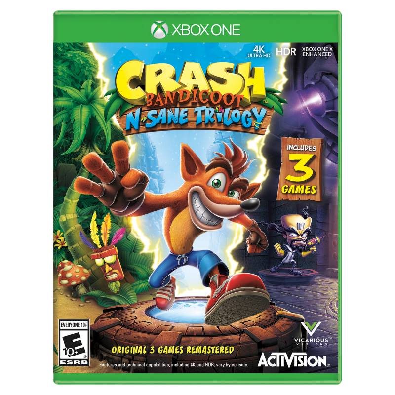 Activision - Xbox One Crash Bandicoot N'Sane Trilogy
