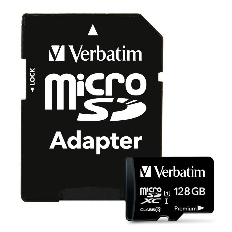 Verbatim - Premium MicroSDXC Card 128GB