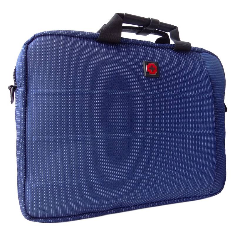 Swissbrand - Bolso Para Laptop Standford 15'' Azul oscuro