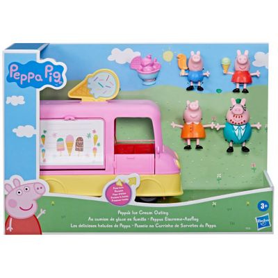 Familia Peppa Pig con Helado 4 Figuras en Tienda Inglesa