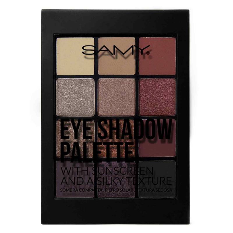 SAMY COSMETICS - Sombras de Ojos Samy Cosmetics 9.5 g