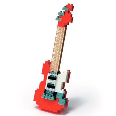 Armable Guitarra Eléctrica Nanoblock Nbc_037