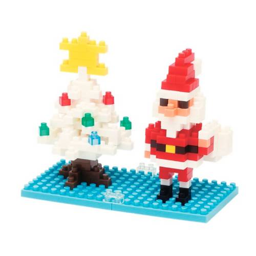 Papá Noel  y Arbol de Navidad
