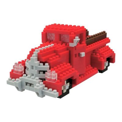 Armable Camioneta Pickup Roja Nanoblock Nbh_073