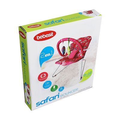 Bouncer Safari Rosado Bebesit Mb8025P