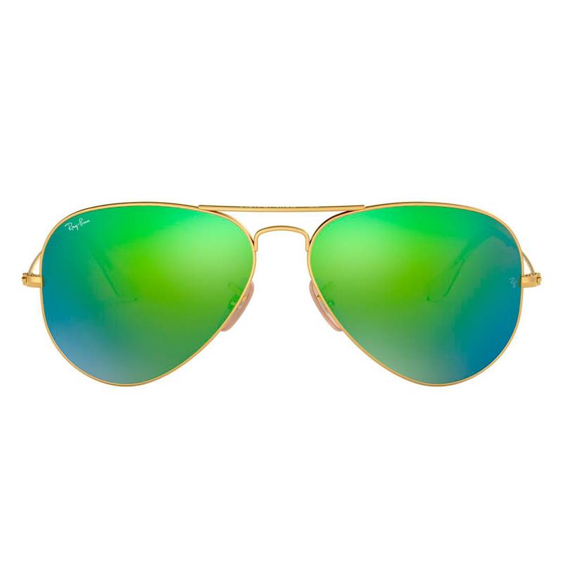 RAY BAN - Gafas de sol Ray Ban RB3025 Unisex Marco Matte Arista Lente Grey Mirror Green